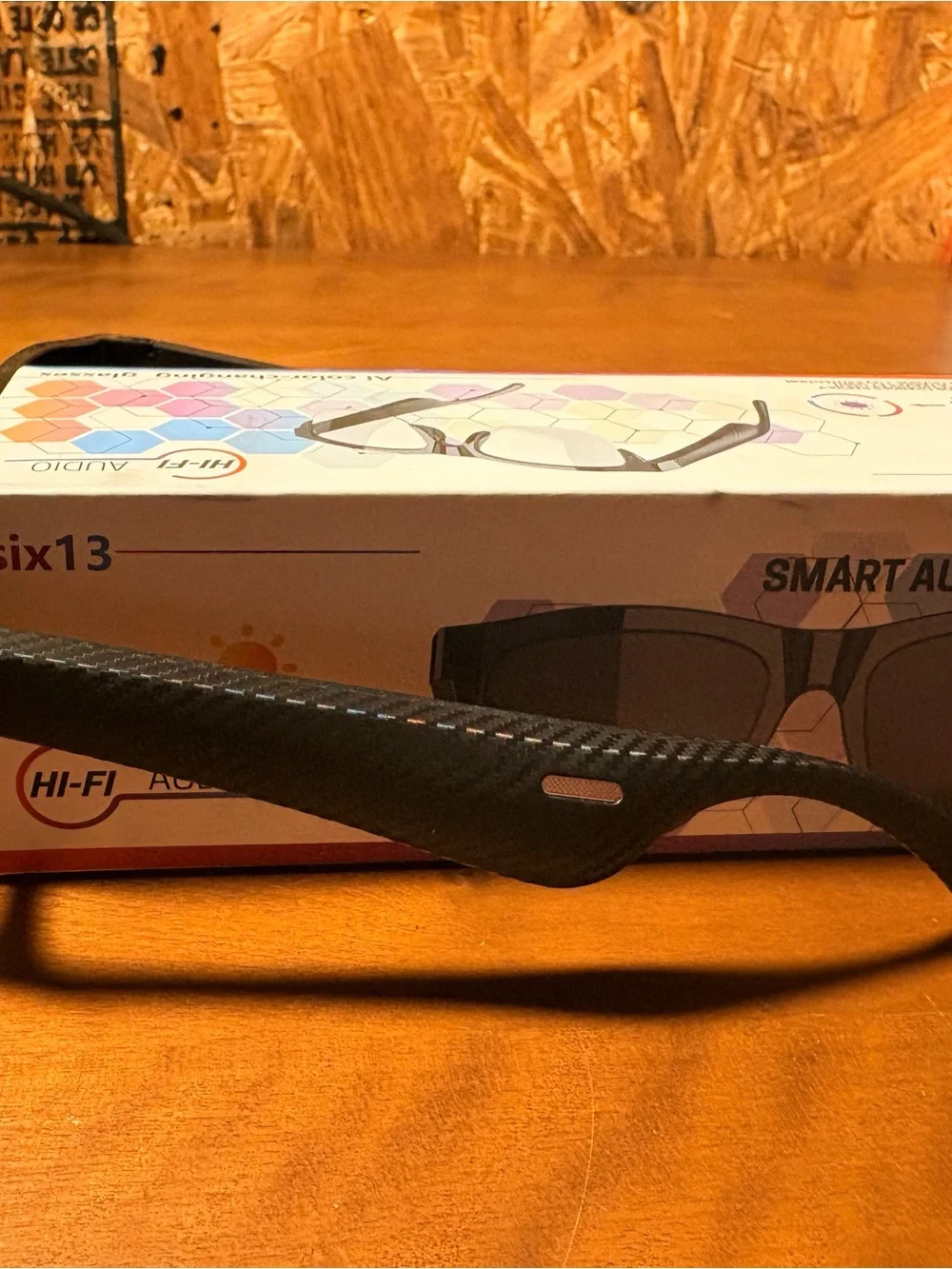Smart Audio Glasses with Bluetooth — Black